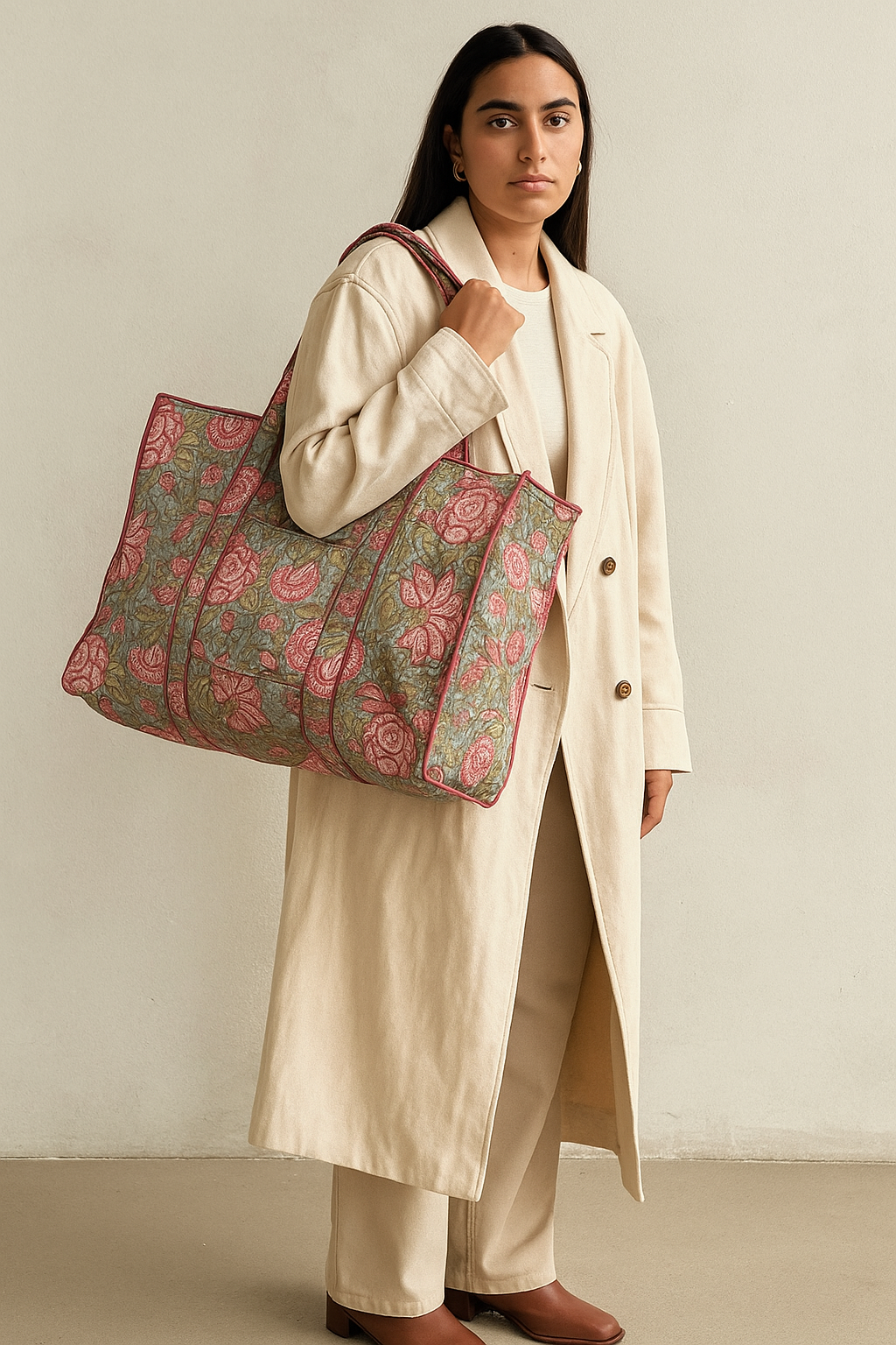 Dusty Bloom Tote Bag