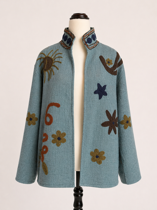 Baby Blue - Sun & Snakes Jacket