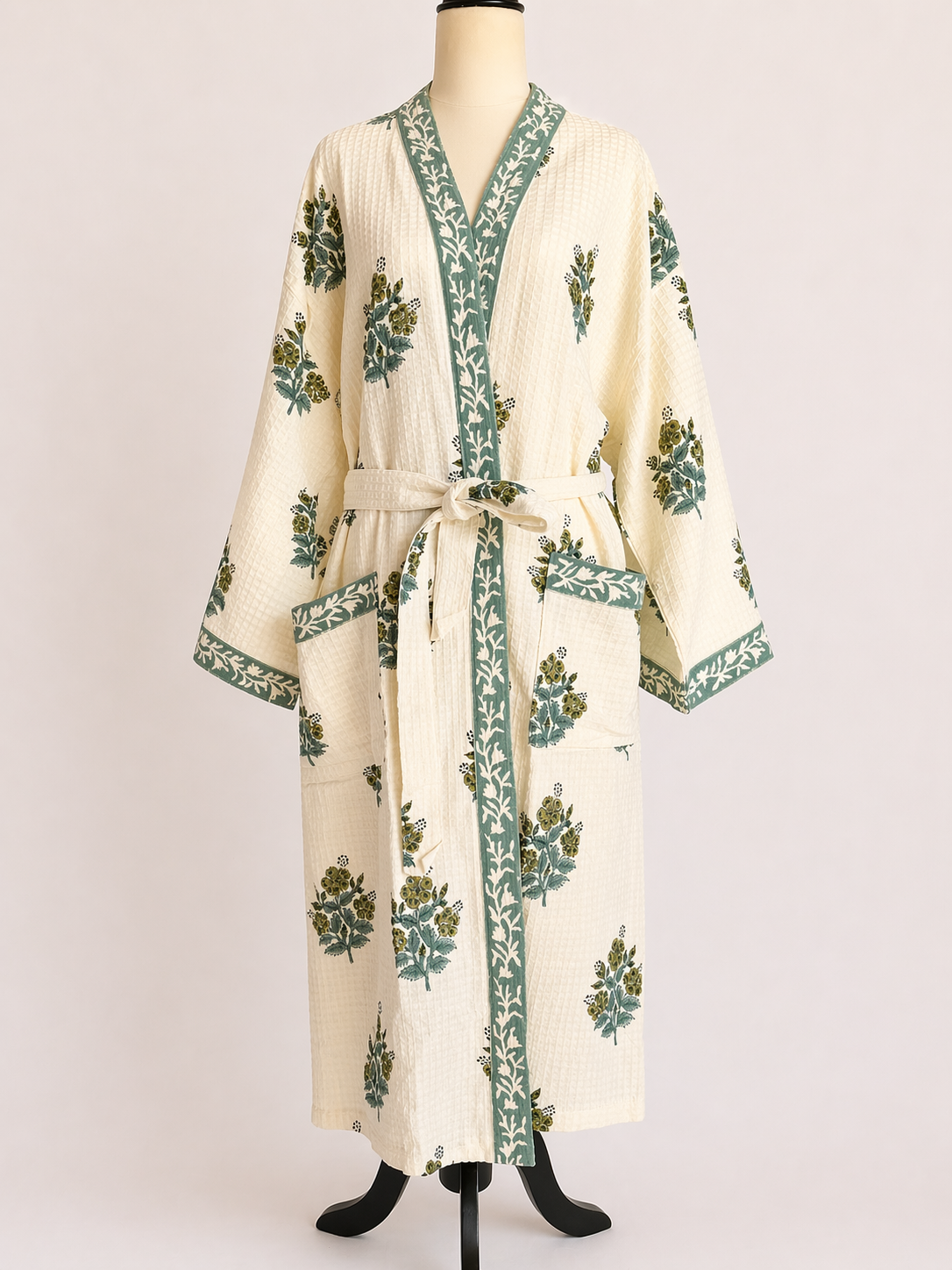 Green Poppy Robe