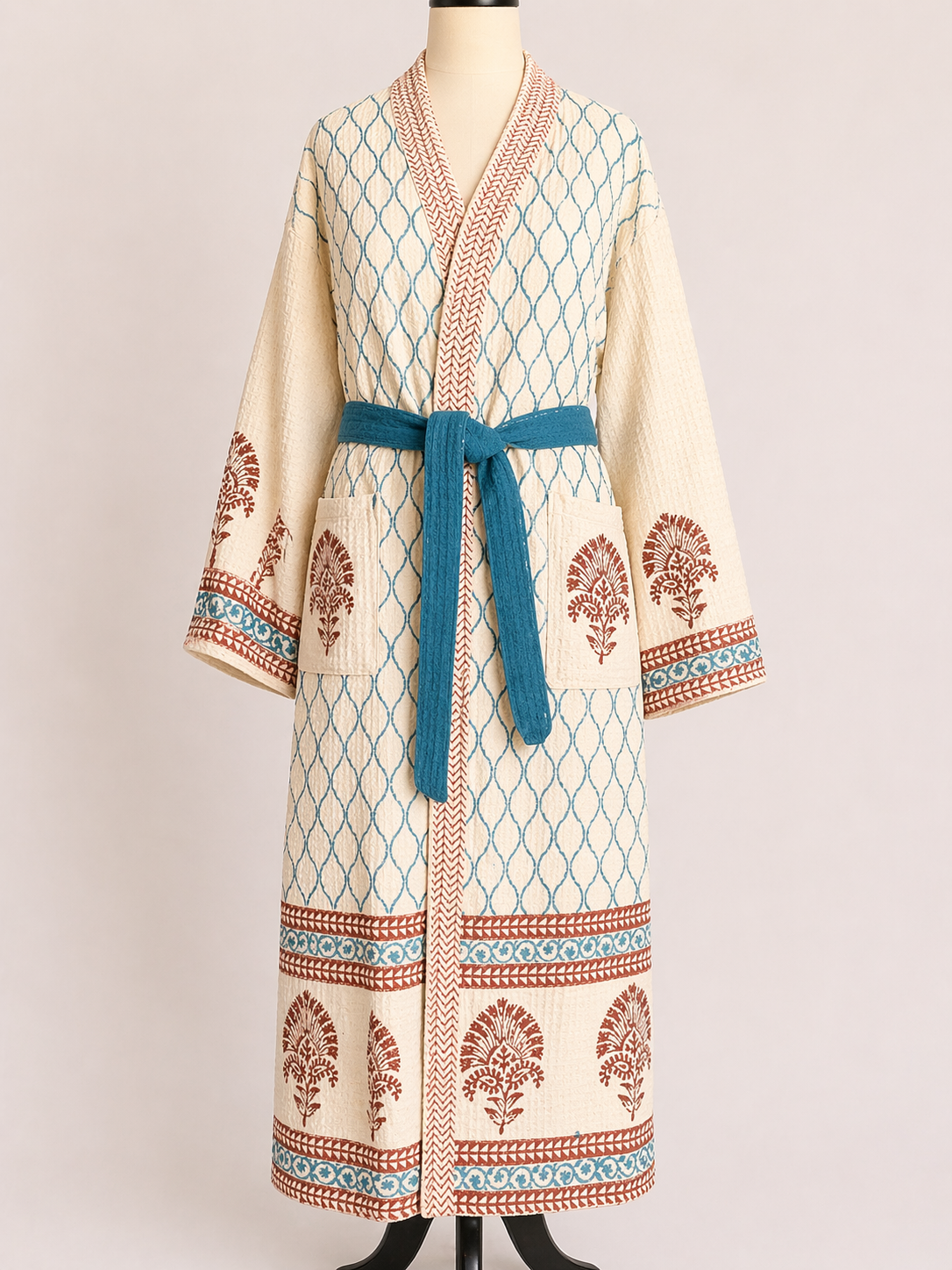 Palm Waves Robe