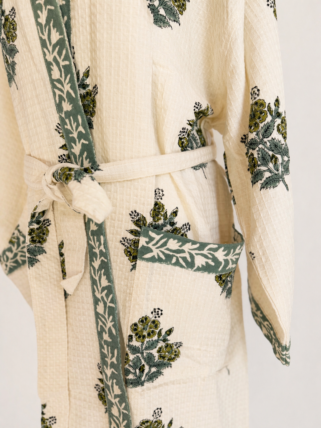 Green Poppy Robe