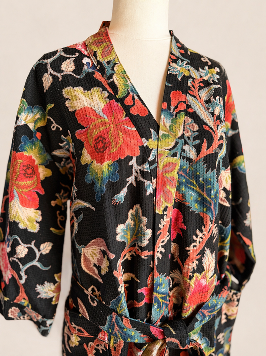 Midnight Garden Robe
