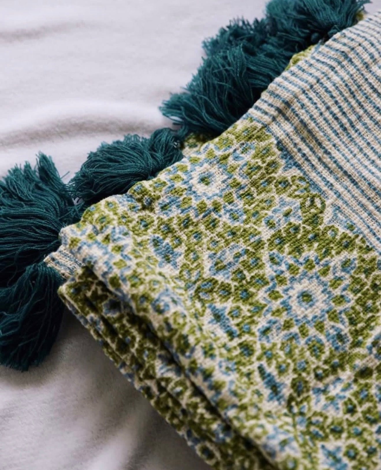 Olive Mandala - Throw
