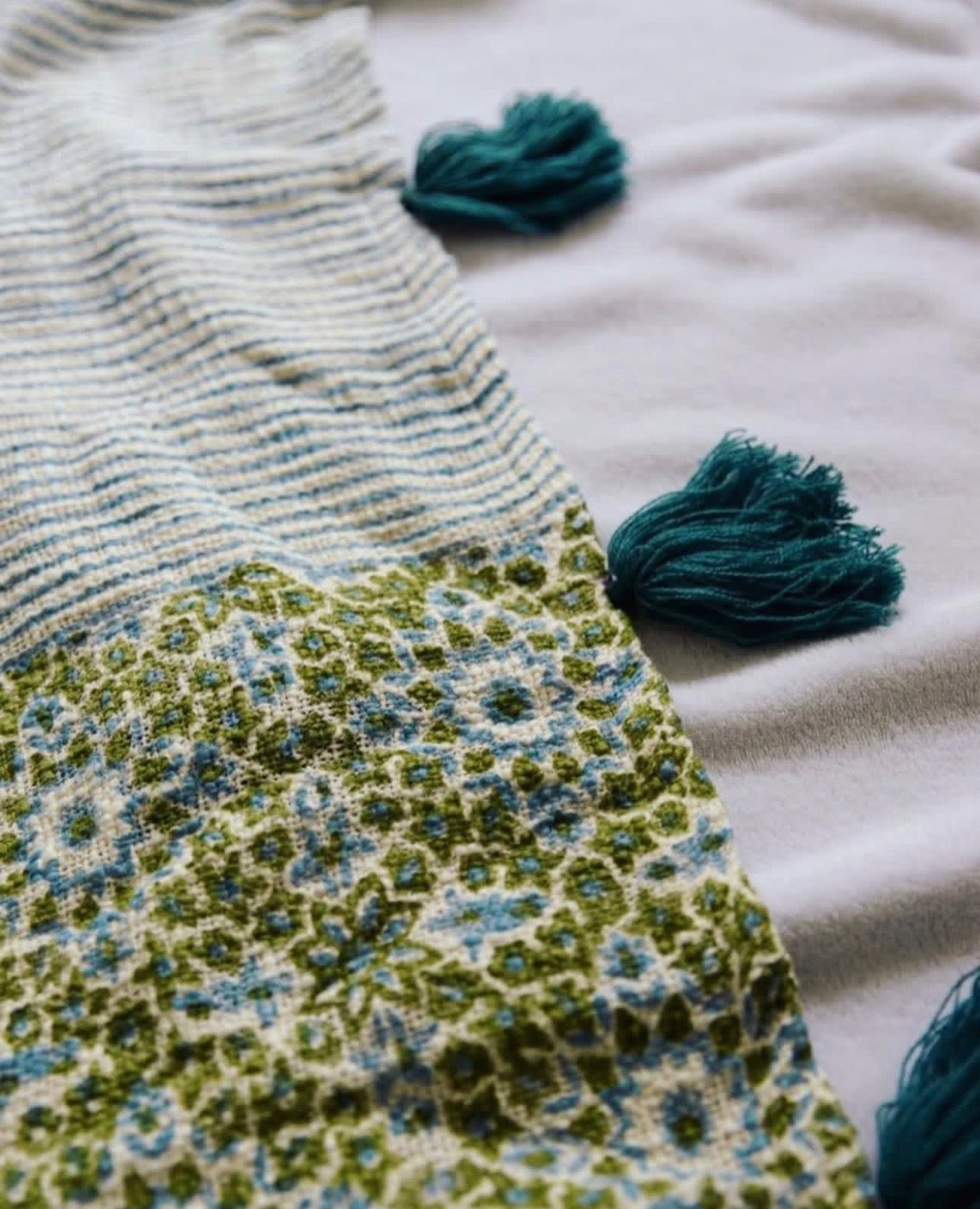 Olive Mandala - Throw