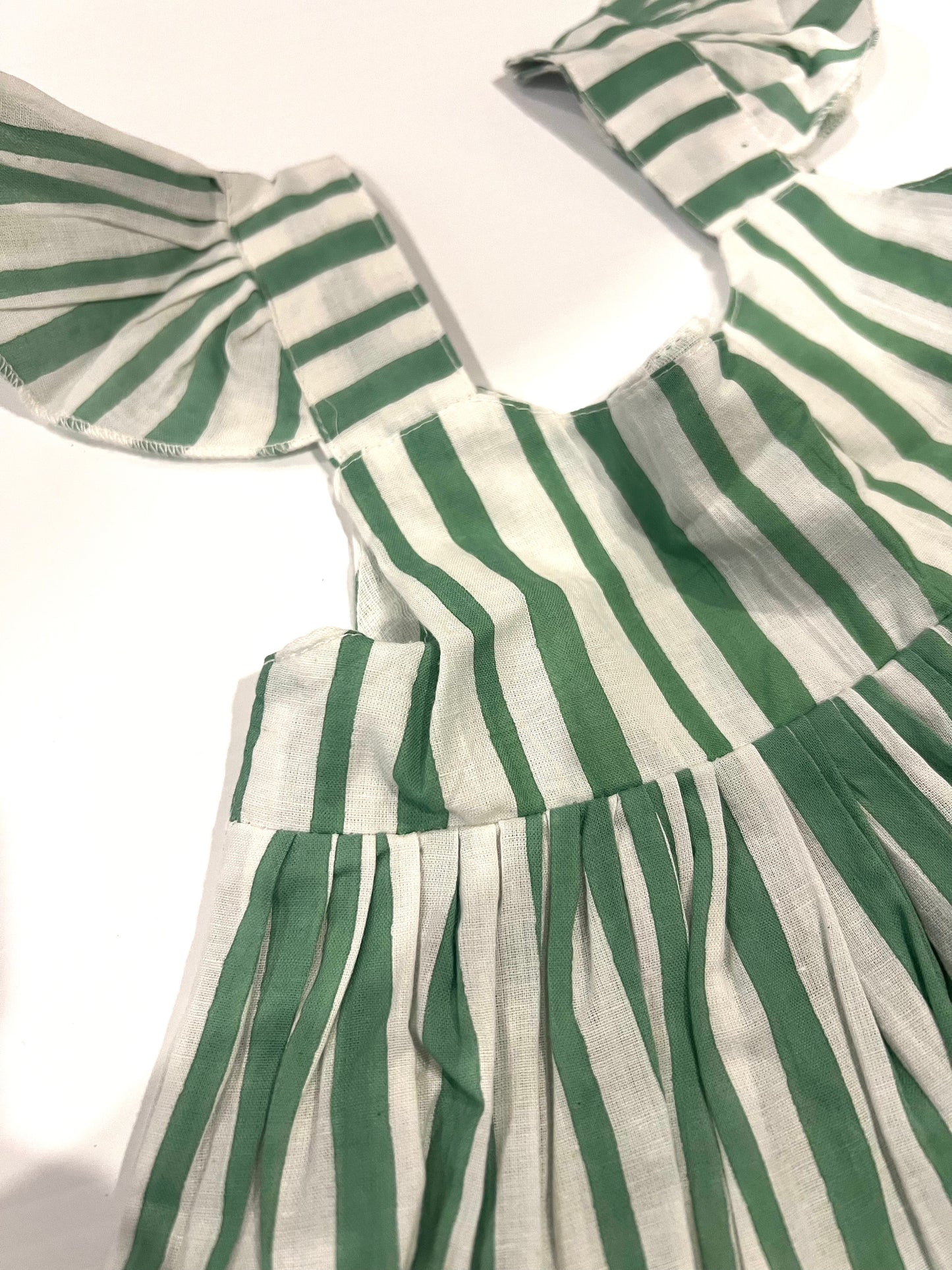 Green Stripe Dress