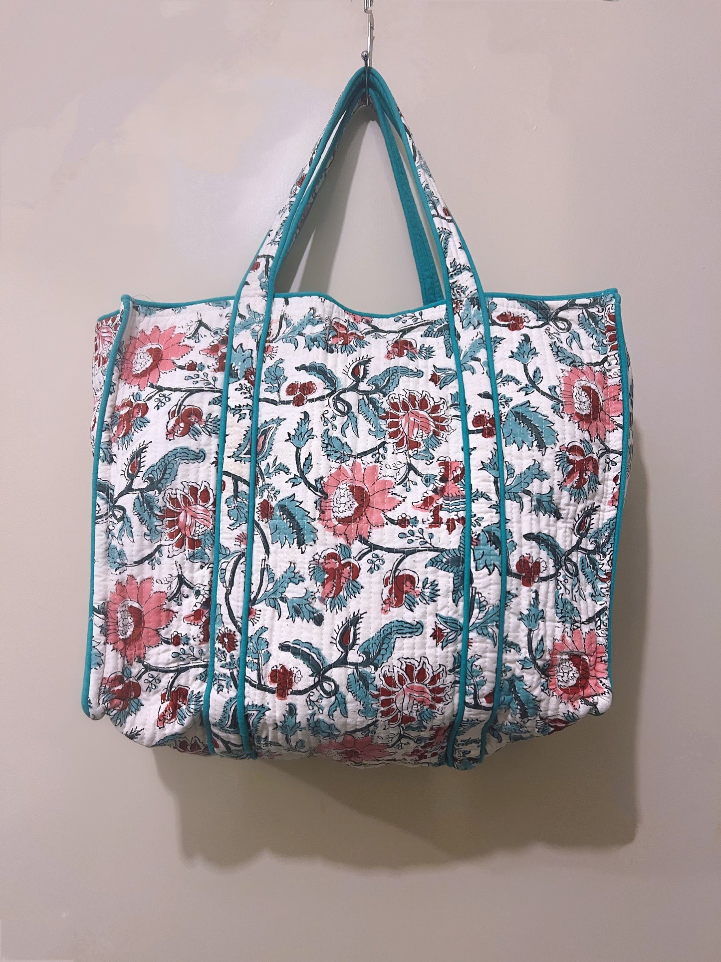 Boho Quilted Tote Bags